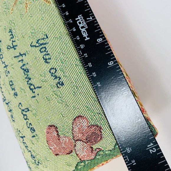 Inspirational Friend Decorative Tapestry Throw Pillow Girlfriend Gift Signed - Picture 7 of 8